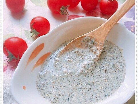 煮干しでアンチョビディップソース風